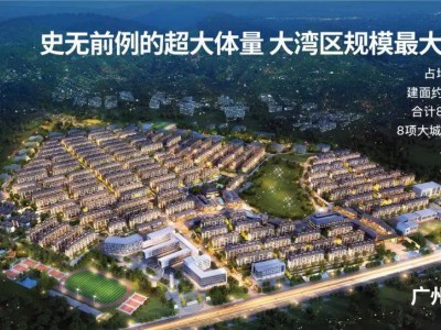 世茂泰禾广州院子别墅，1000亩别墅区，打造广州最高端的别墅！