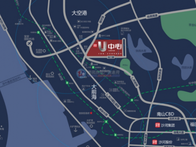 深业u中心公寓出售-首付60万的精装公寓 12号线地铁口1KM