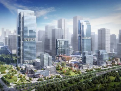 中集前海国际中心项目，超过45W平的超大型城市综合体。