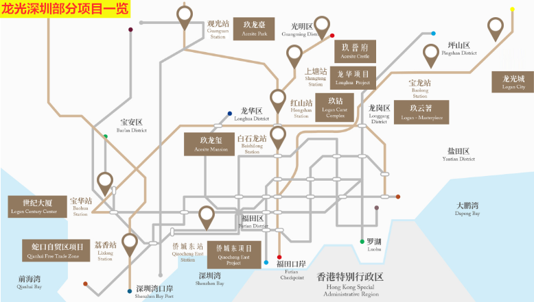 龙光玖悦台地铁图