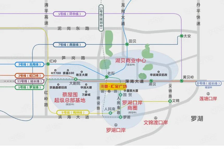 兆鑫汇金广场二期位置图