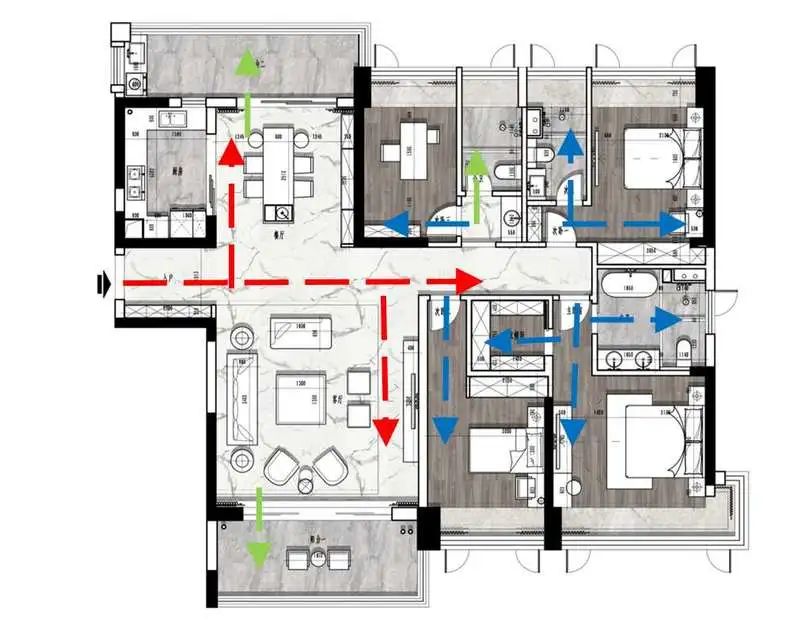 深业中城公寓户型图