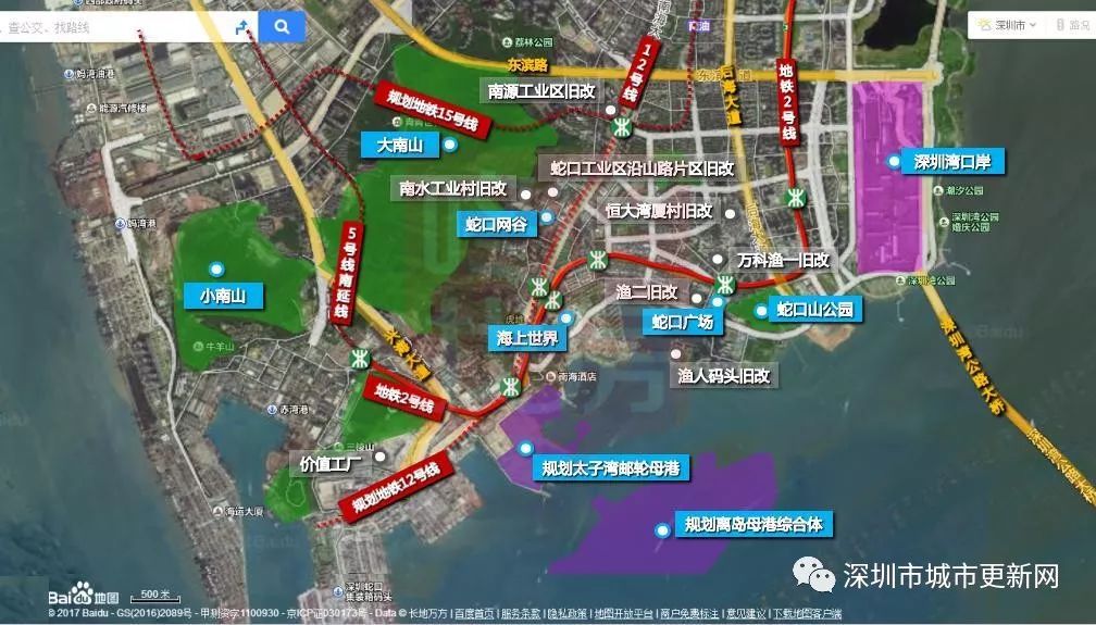 深圳赤湾规划图片